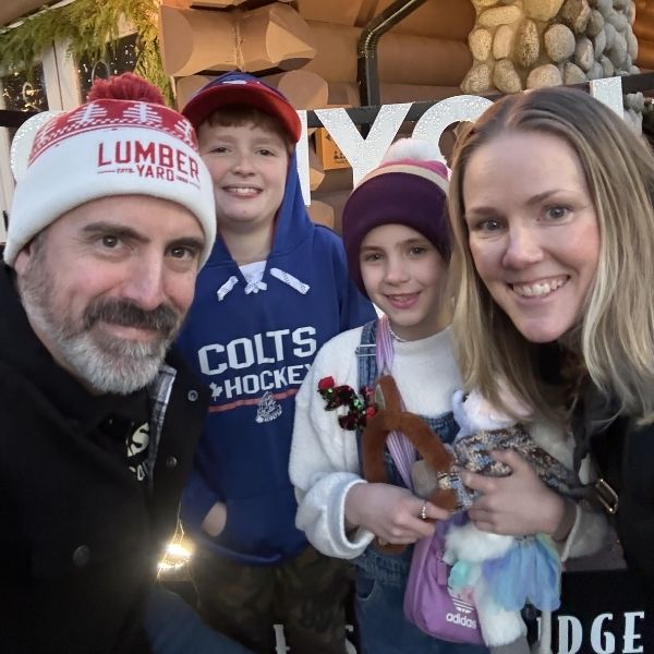 Eliana with Family